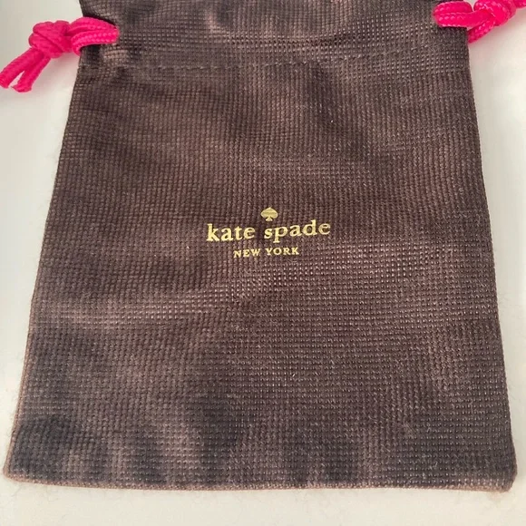 Kate Spade Elegant Black and Gold Floral Necklace - Picture 3 of 4